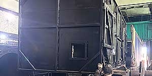 Новая автомирическая углевыжигательная печь со сменными ретортами