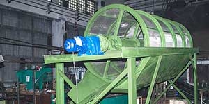 Барабанное сито скруббер бутара для просеивания песка