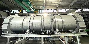 Барабанный сушильный комплекс для древесной муки