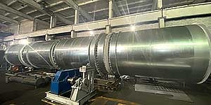 Комплекс для сушки глины на базе барабанной сушилки С-50 